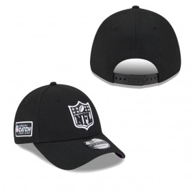 Men's Black 2023 NFL Crucial Catch 9FORTY Adjustable Hat
