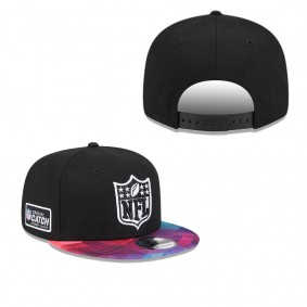Men's Black 2023 NFL Crucial Catch 9FIFTY Snapback Hat