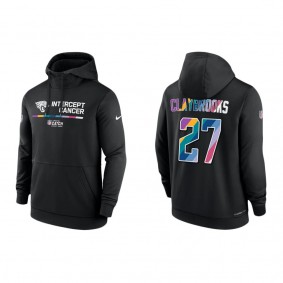 Chris Claybrooks Jacksonville Jaguars 2022 Crucial Catch Therma Performance Pullover Hoodie