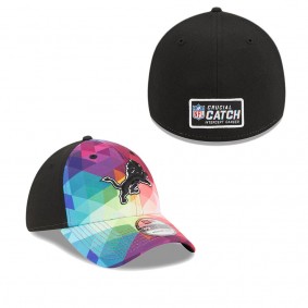 Men's Detroit Lions Pink 2023 NFL Crucial Catch 39THIRTY Flex Hat