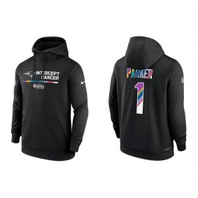DeVante Parker New England Patriots 2022 Crucial Catch Therma Performance Pullover Hoodie
