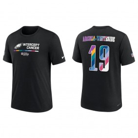 JJ Arcega-Whiteside Philadelphia Eagles Black 2022 NFL Crucial Catch Performance T-Shirt
