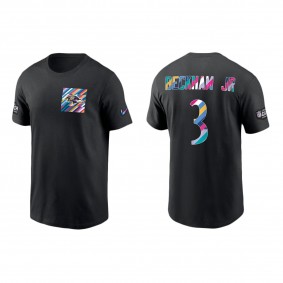 Men's Baltimore Ravens Odell Beckham Jr. Black 2023 NFL Crucial Catch T-Shirt