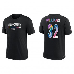 Trayveon Williams Cincinnati Bengals Black 2022 NFL Crucial Catch Performance T-Shirt